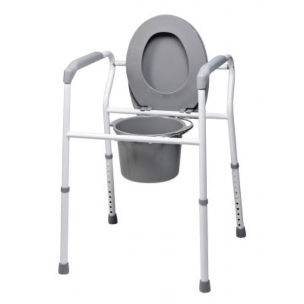 Platinum 3 in One Commode with Steel Safety Frame MedSTAT
